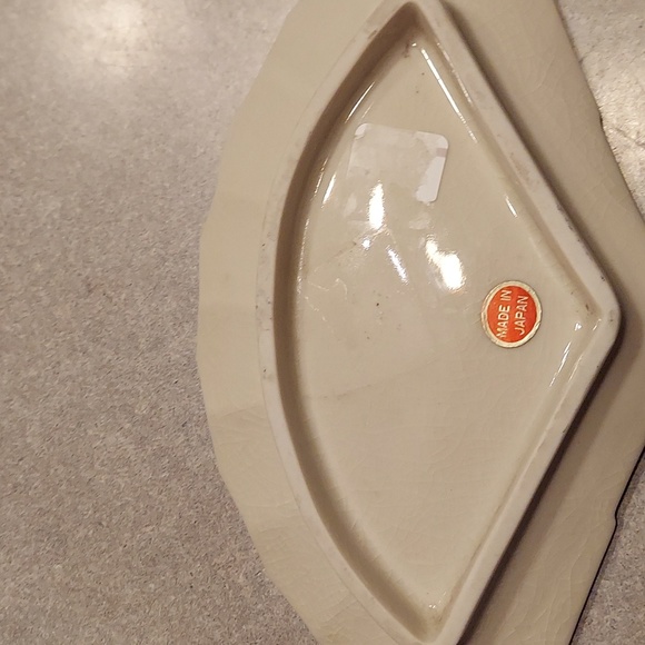 Japanese fan trinket dish - Picture 5 of 5